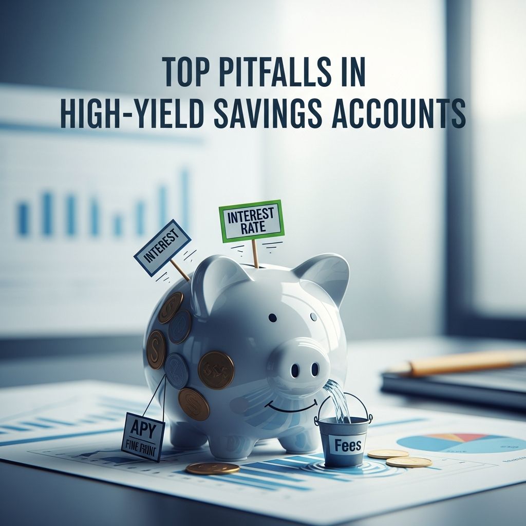 Unlock the full potential of high-yield savings by steering clear of these frequent errors that erode your earnings and security.