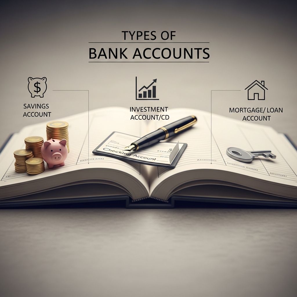 Discover the essential bank accounts for managing daily finances, building savings, and growing your money securely.