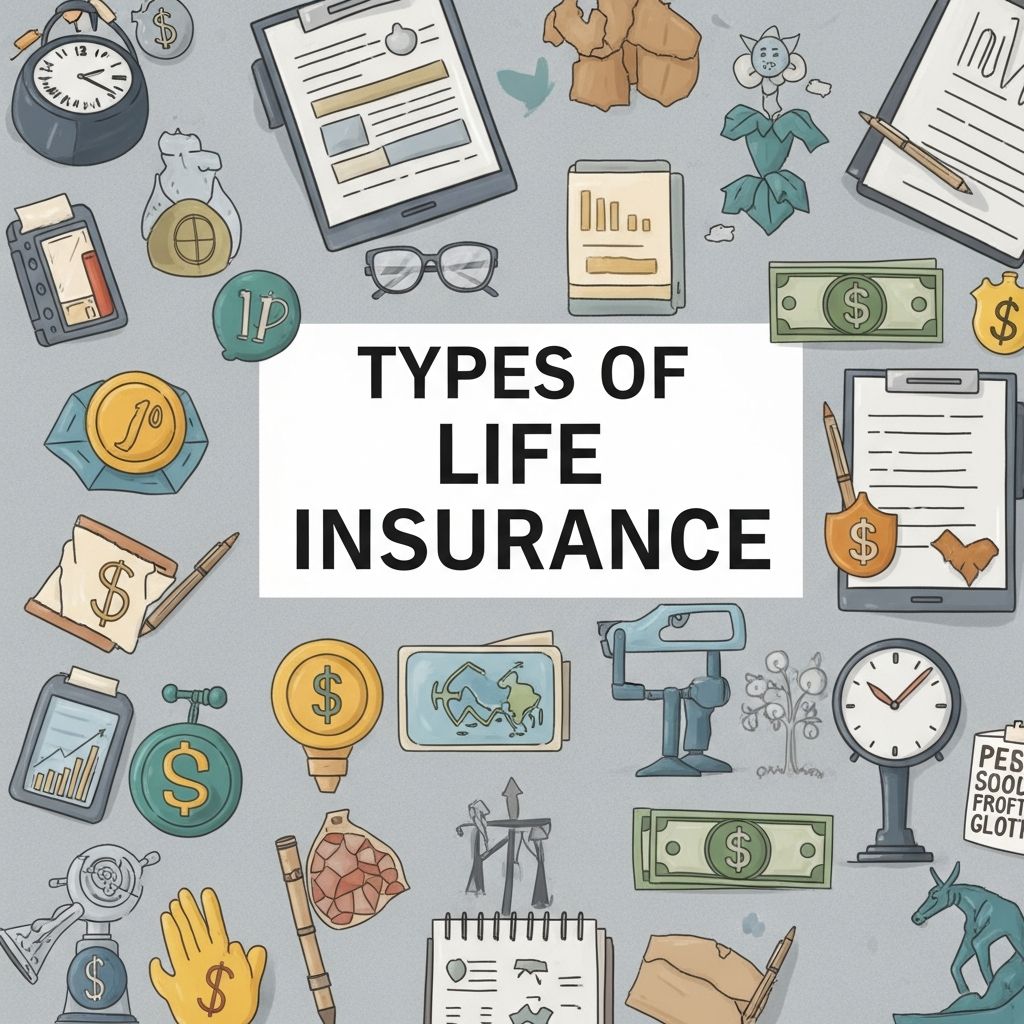Explore the essential types of life insurance policies to find the perfect coverage for your family's financial future and peace of mind.