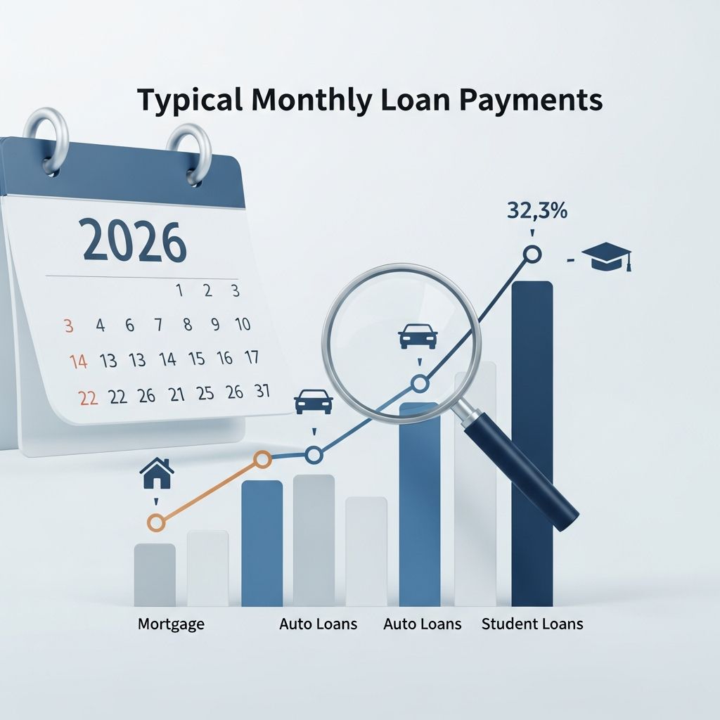 Discover average monthly payments for auto, student, mortgage, and personal loans in 2026, plus strategies to manage and lower your debt obligations effectively.