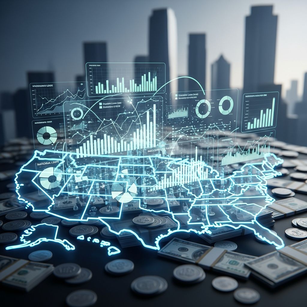 Explore how American debt levels compare across generations and debt types
