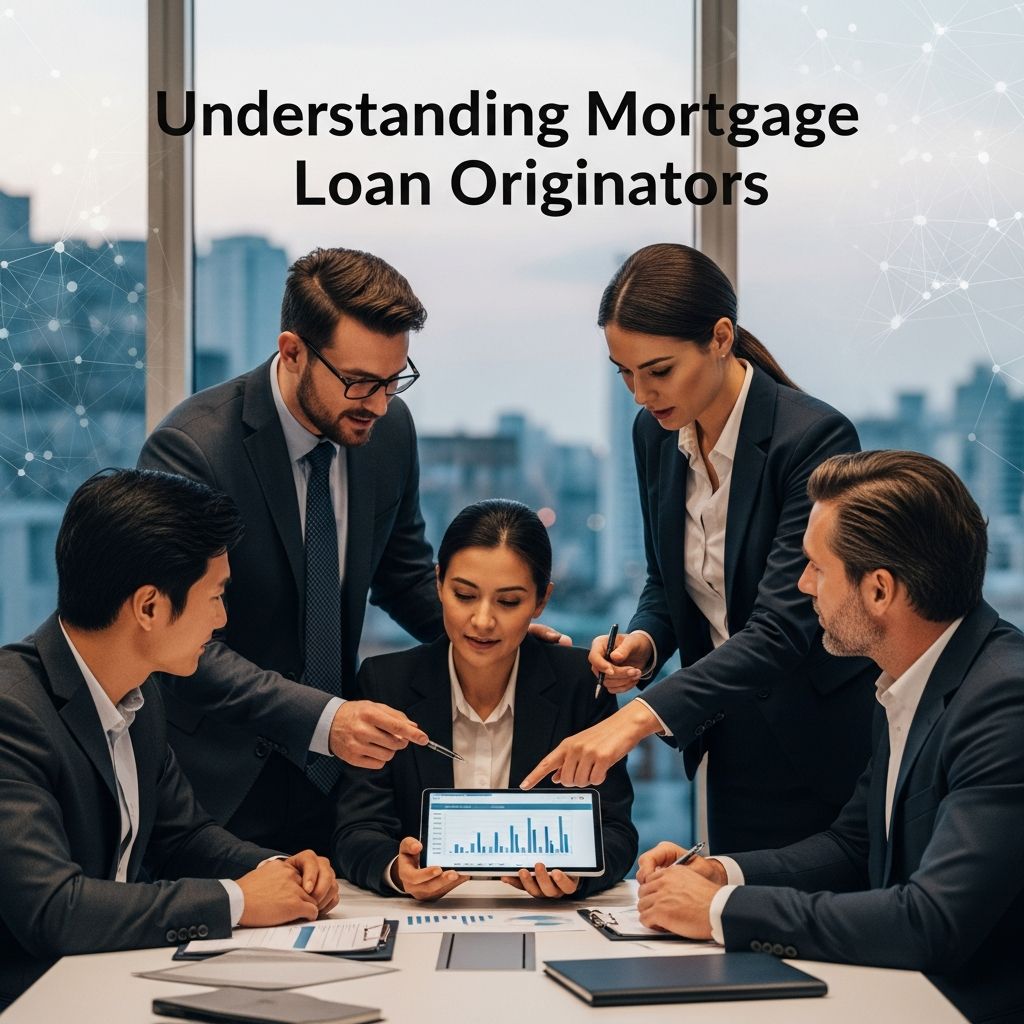 Discover what mortgage loan originators do and how they guide you through home financing