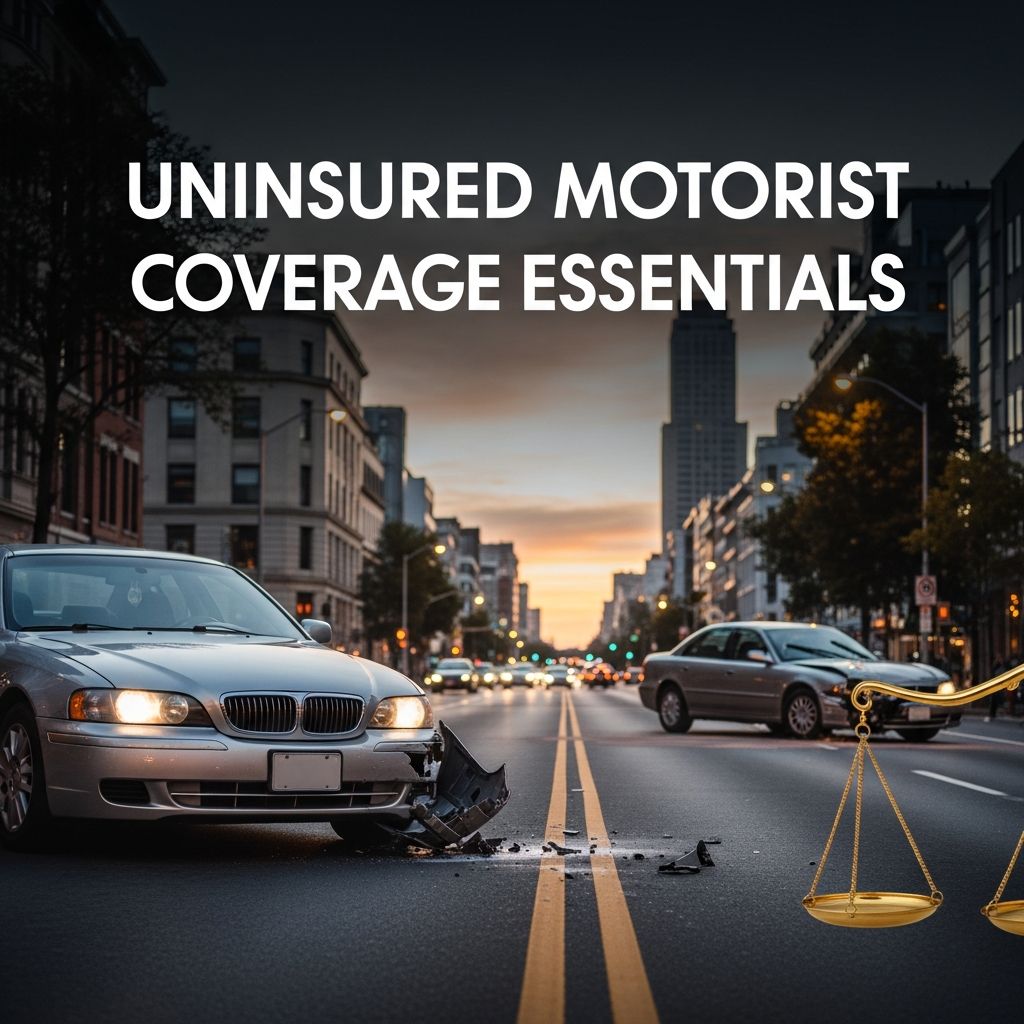 Discover why uninsured motorist coverage is a vital shield against uninsured drivers, hit-and-runs, and underinsured at-fault parties on today's roads.