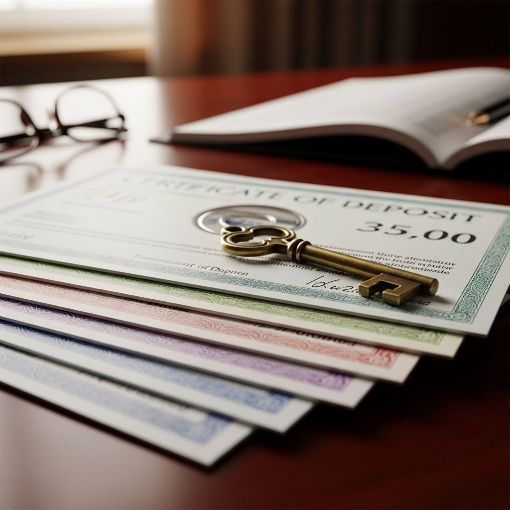 Discover how Certificates of Deposit offer secure, predictable returns for your savings goals with low risk and higher yields than regular accounts.