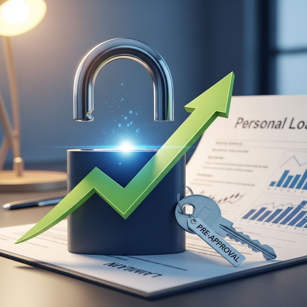 Discover how pre-approval simplifies securing personal loans with minimal risk to your credit.
