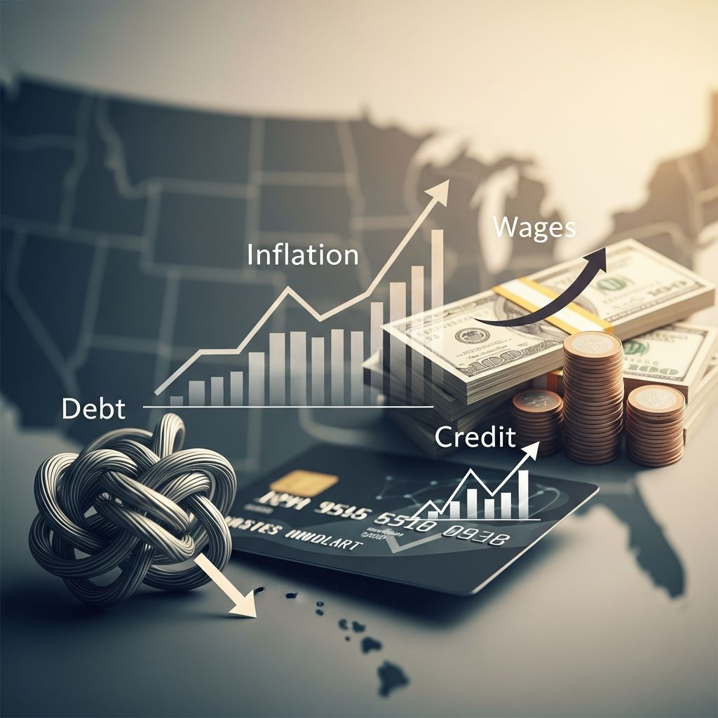 Explore how inflation, wage growth, credit usage, and debt levels are shaping American finances amid economic uncertainties in 2026.