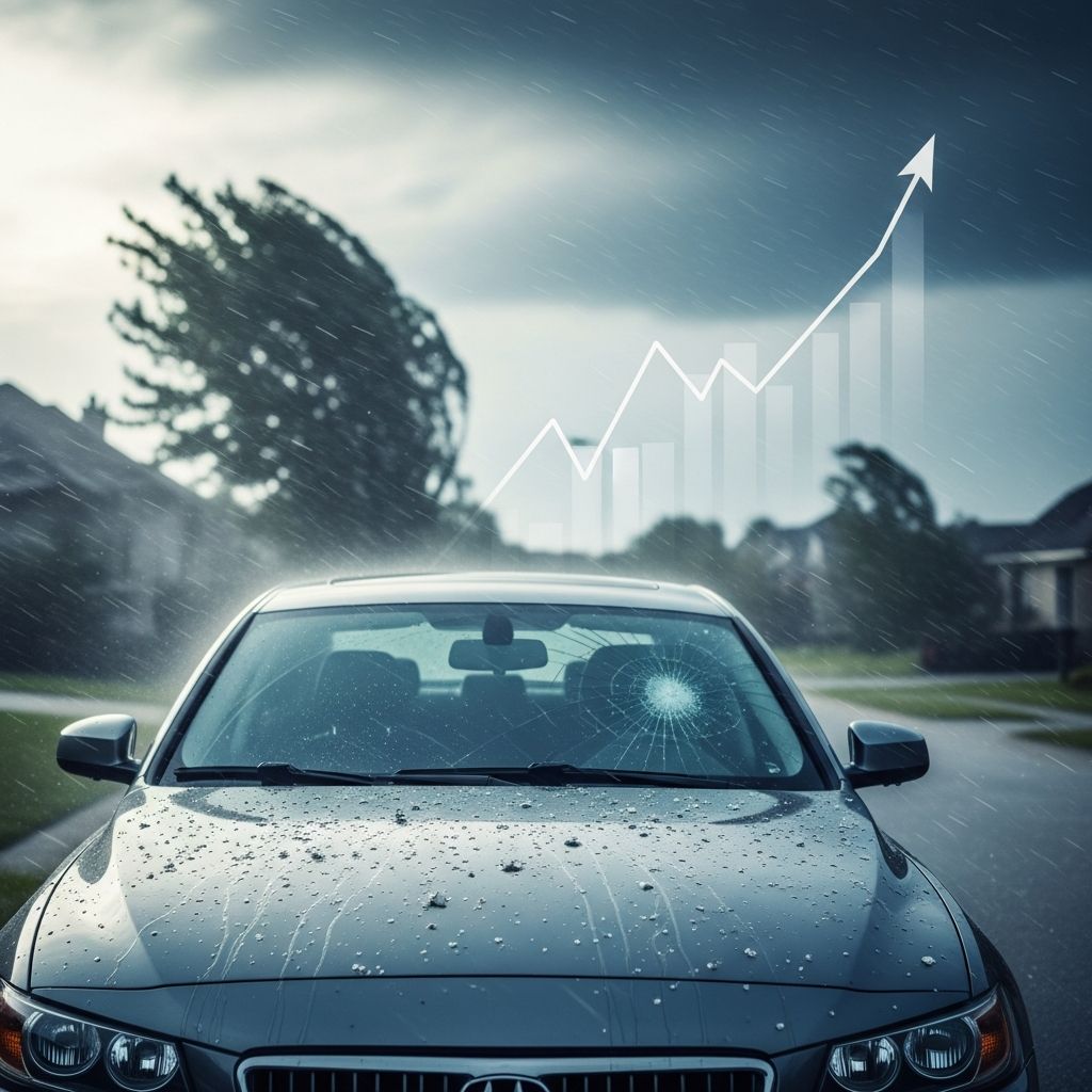 Learn how climate-driven extreme weather is reshaping auto insurance costs nationwide