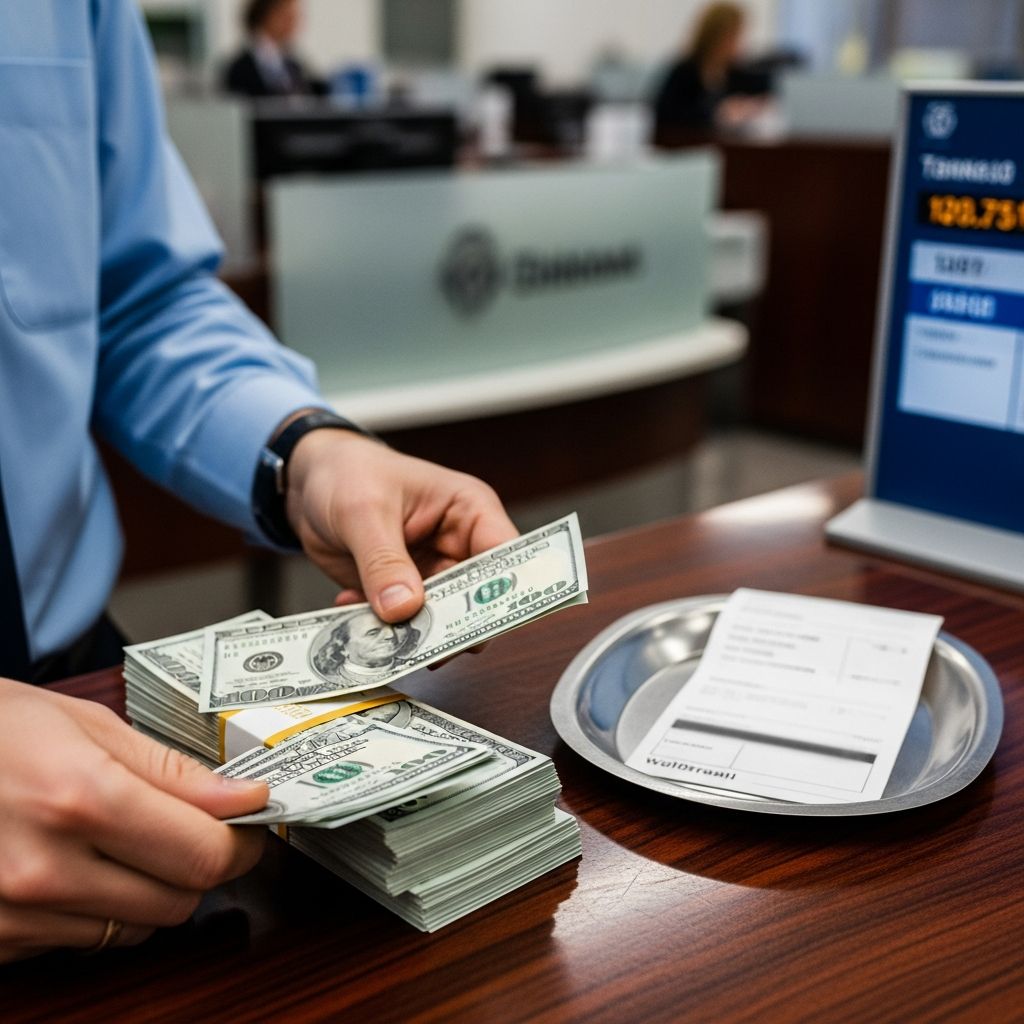 Discover the complete behind-the-scenes process when you request a $10,000 cash withdrawal from your bank account and how to prepare effectively.