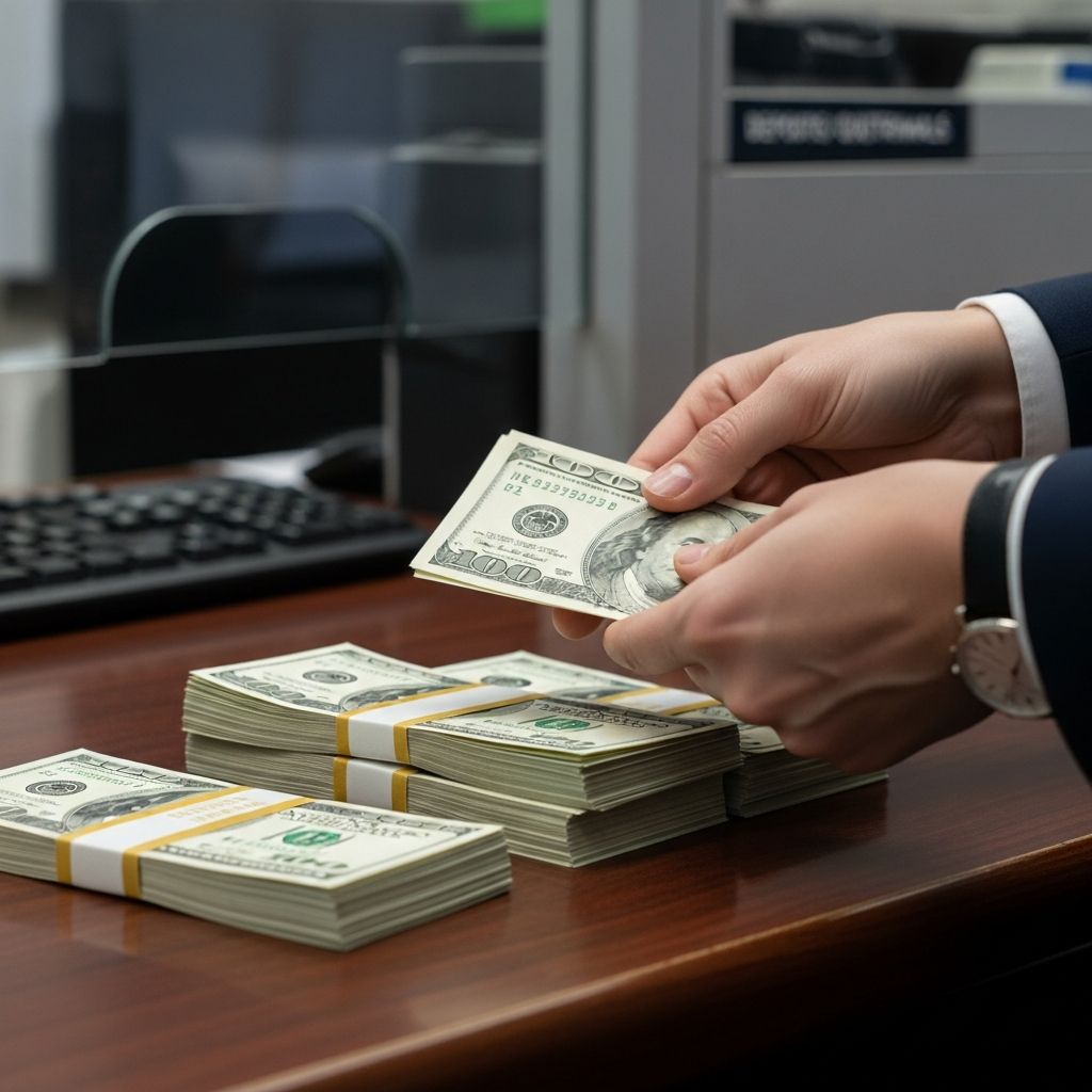 Discover the steps, limits, and federal reporting rules when pulling out $10,000 in cash from your bank account safely and legally.