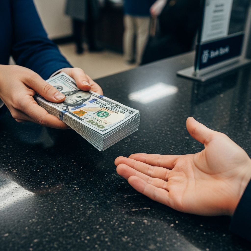 Discover the step-by-step reality of pulling out $10,000 in cash, from bank protocols to IRS rules and smart alternatives.