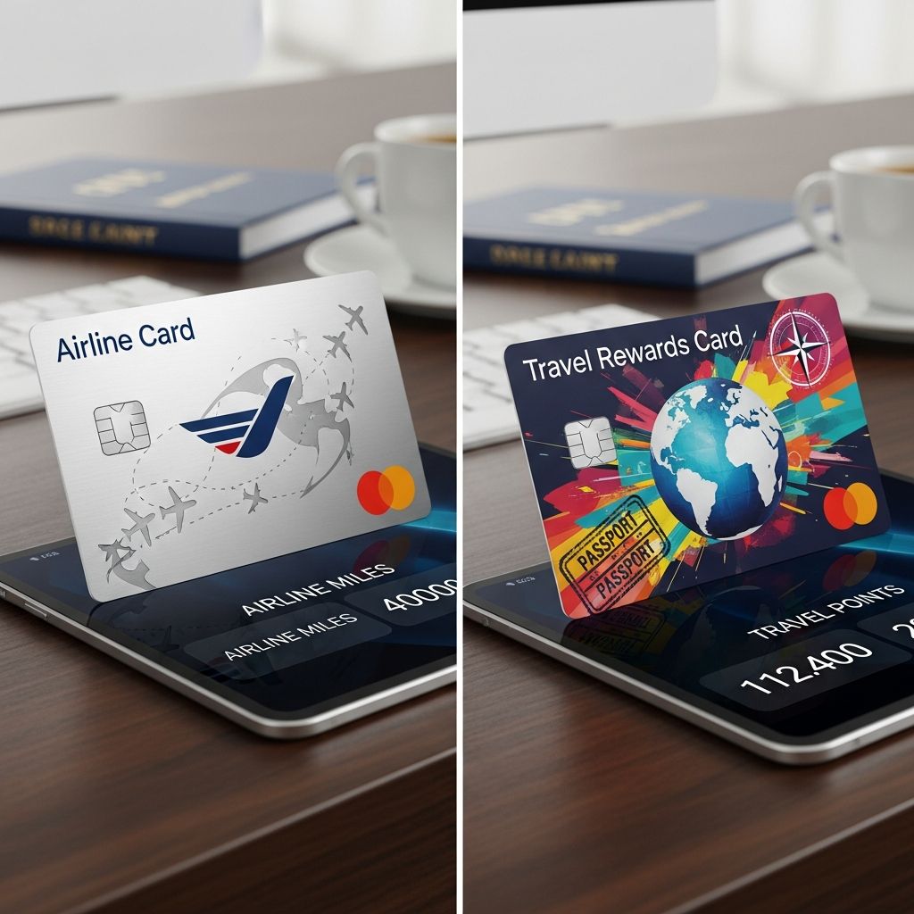 Discover which credit card type maximizes rewards for your travel style: loyal airline flyers or flexible adventurers.