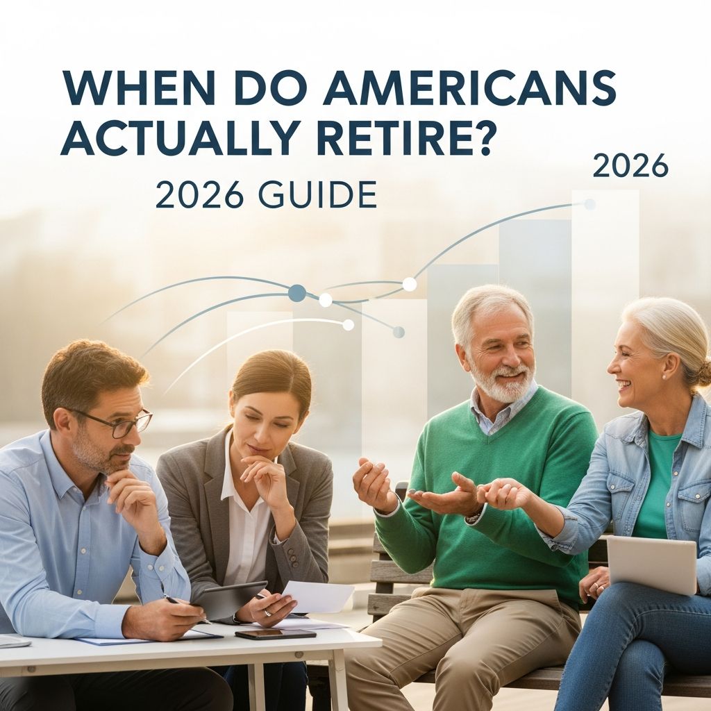Explore the real retirement age trends and what influences when Americans leave the workforce.