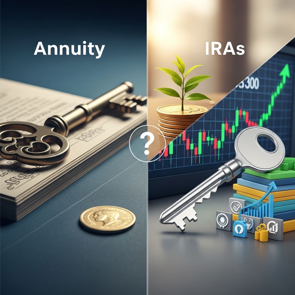 Discover key differences between annuities and IRAs to build a secure retirement income strategy tailored to your needs.