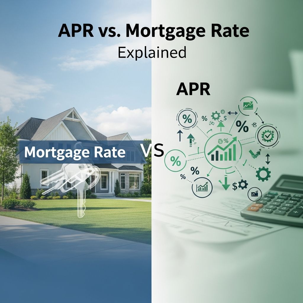 Discover why your mortgage APR is always higher than the interest rate and how to use both to make smarter home financing decisions.