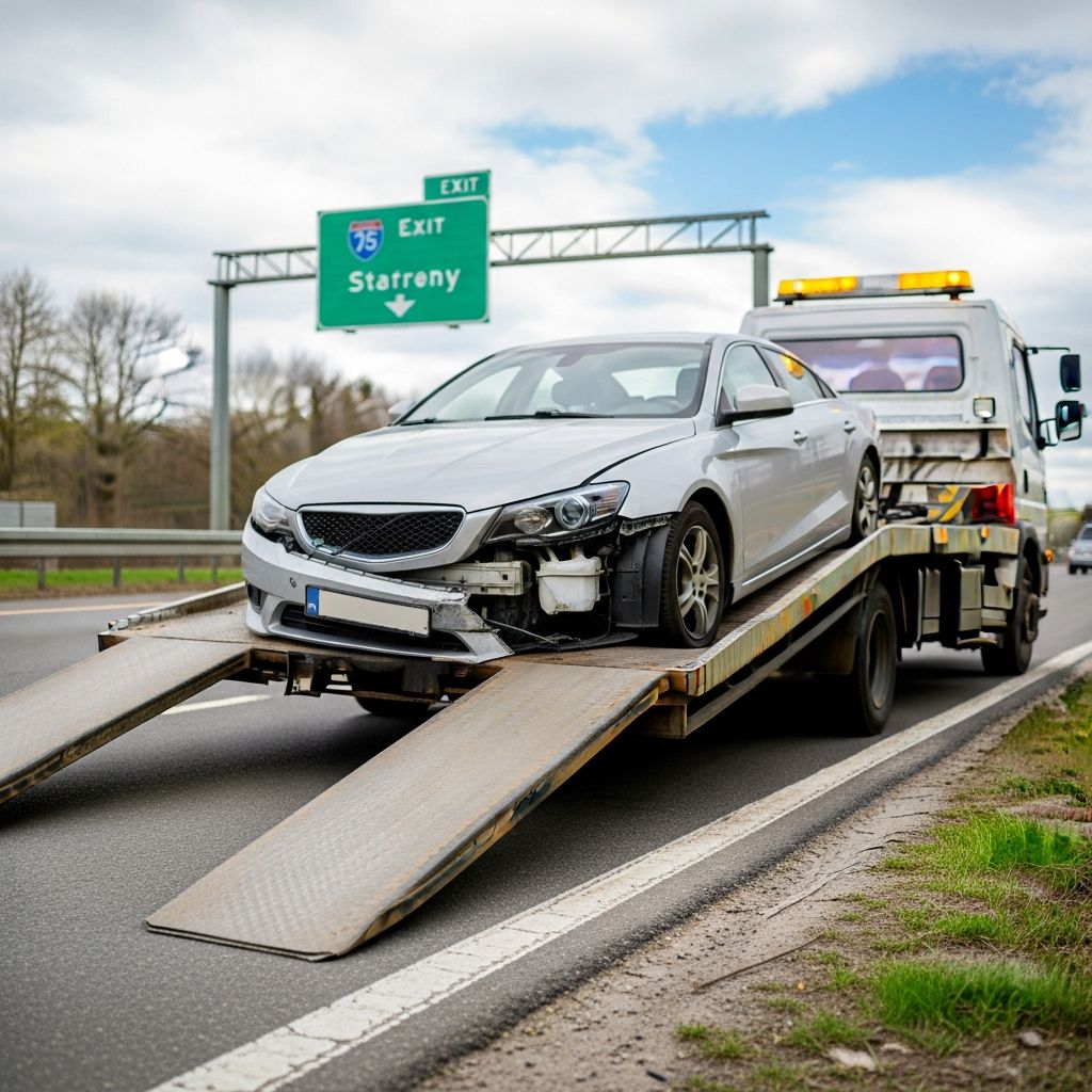 Understand when your auto insurance covers towing costs after accidents and breakdowns.