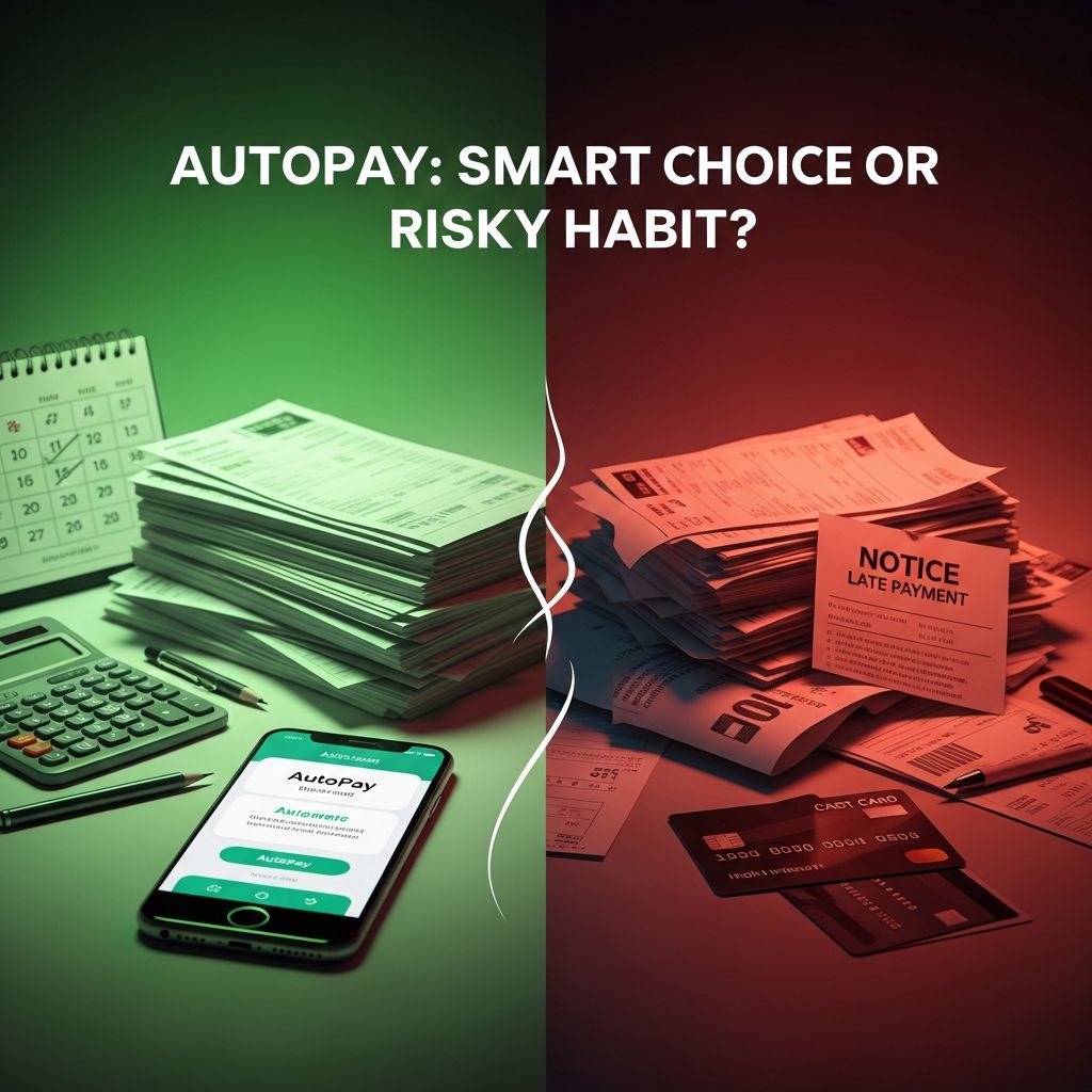 Discover the hidden benefits and pitfalls of automatic payments to decide if autopay fits your financial lifestyle.