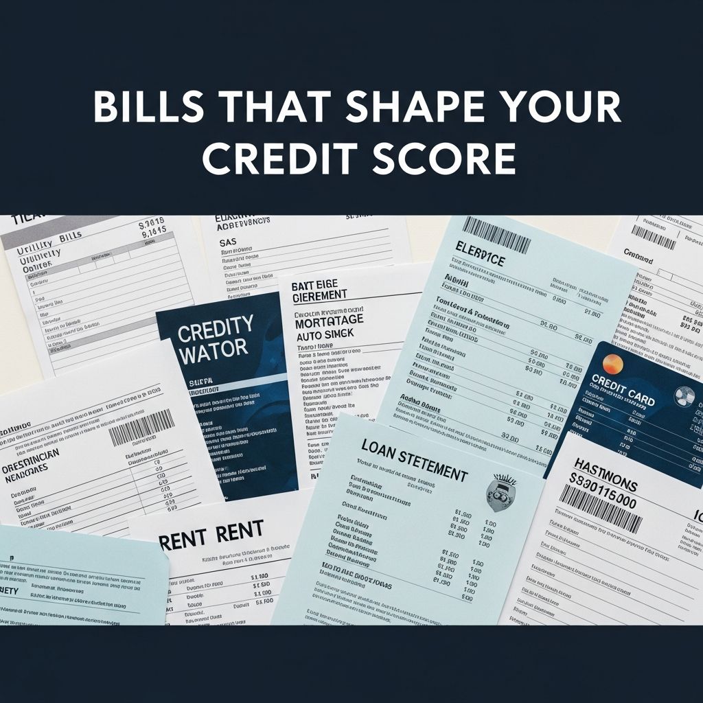 Discover which everyday bills can boost or damage your credit score, and learn strategies to protect and improve your financial profile effectively.