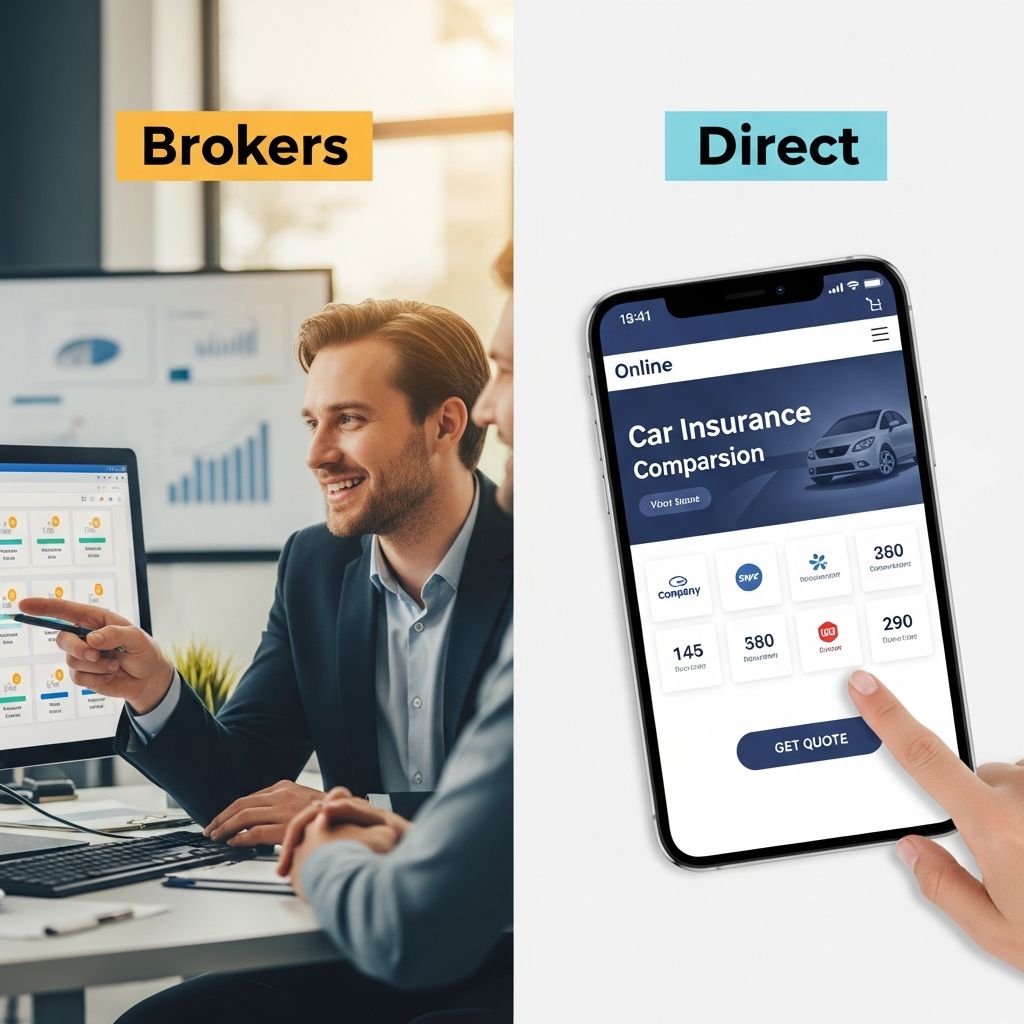 Discover if using an insurance broker saves time and money on car insurance or if buying direct offers better deals and simplicity.