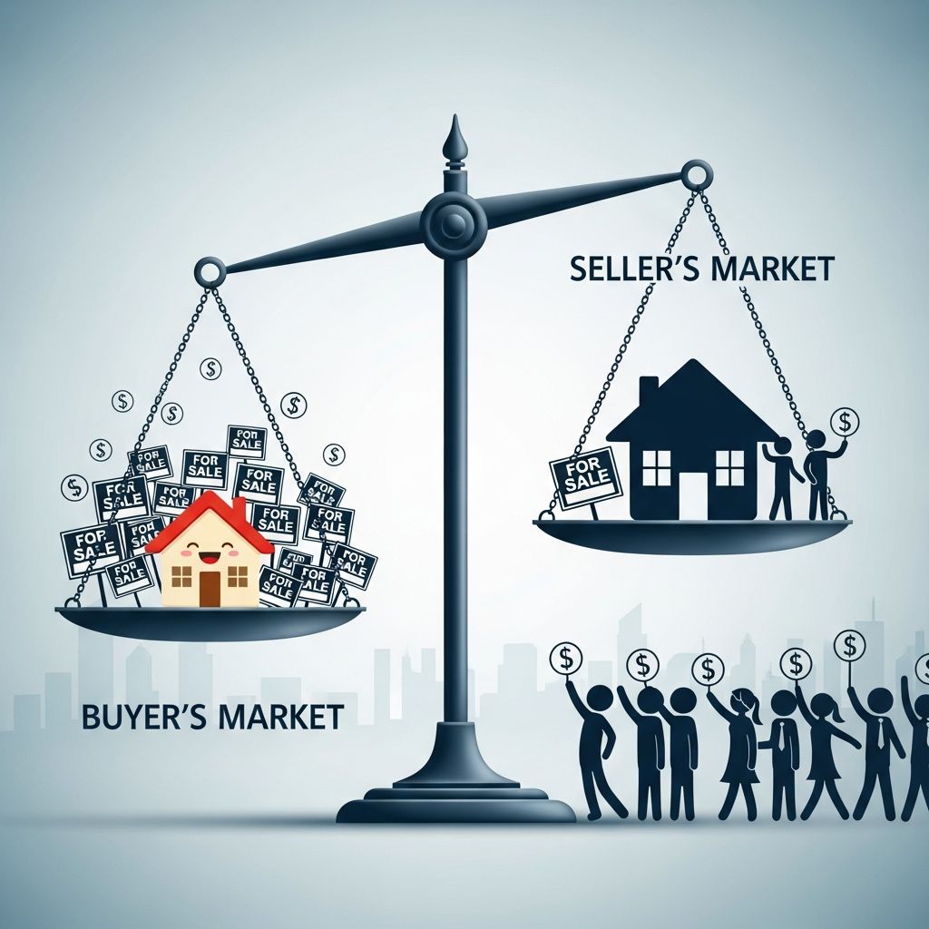 Navigate real estate dynamics: Understand buyer's and seller's markets to make smarter home buying or selling decisions in any condition.