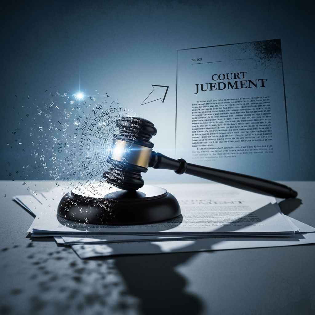 Discover how filing for bankruptcy impacts court judgments, offering relief from collections while navigating liens and non-dischargeable debts.