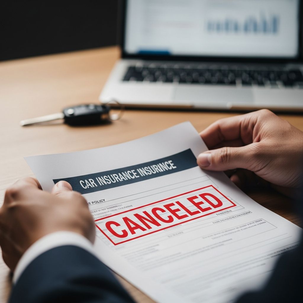 Discover immediate actions, consequences, and strategies to recover from car insurance cancellation and secure new coverage fast.