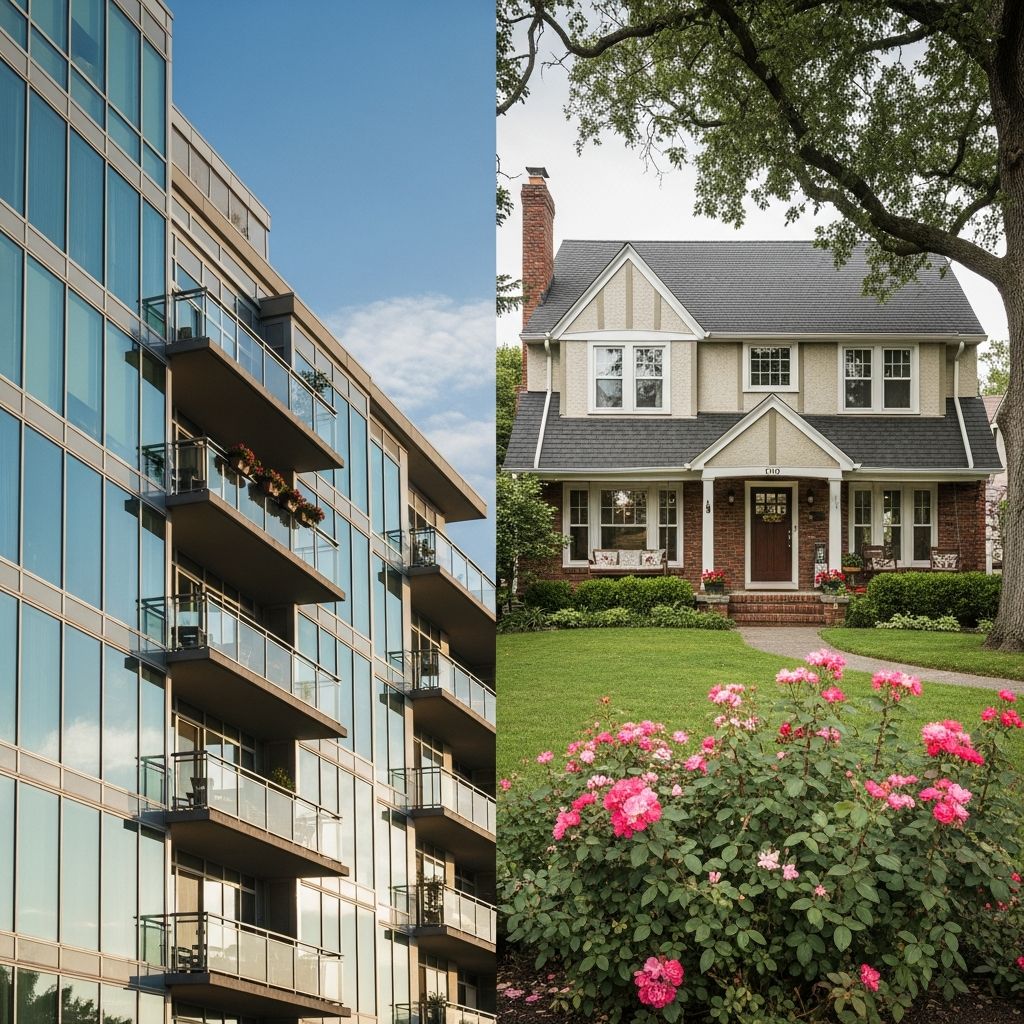Discover the pros, cons, costs, and lifestyle differences to decide between buying a condo or single-family house confidently.