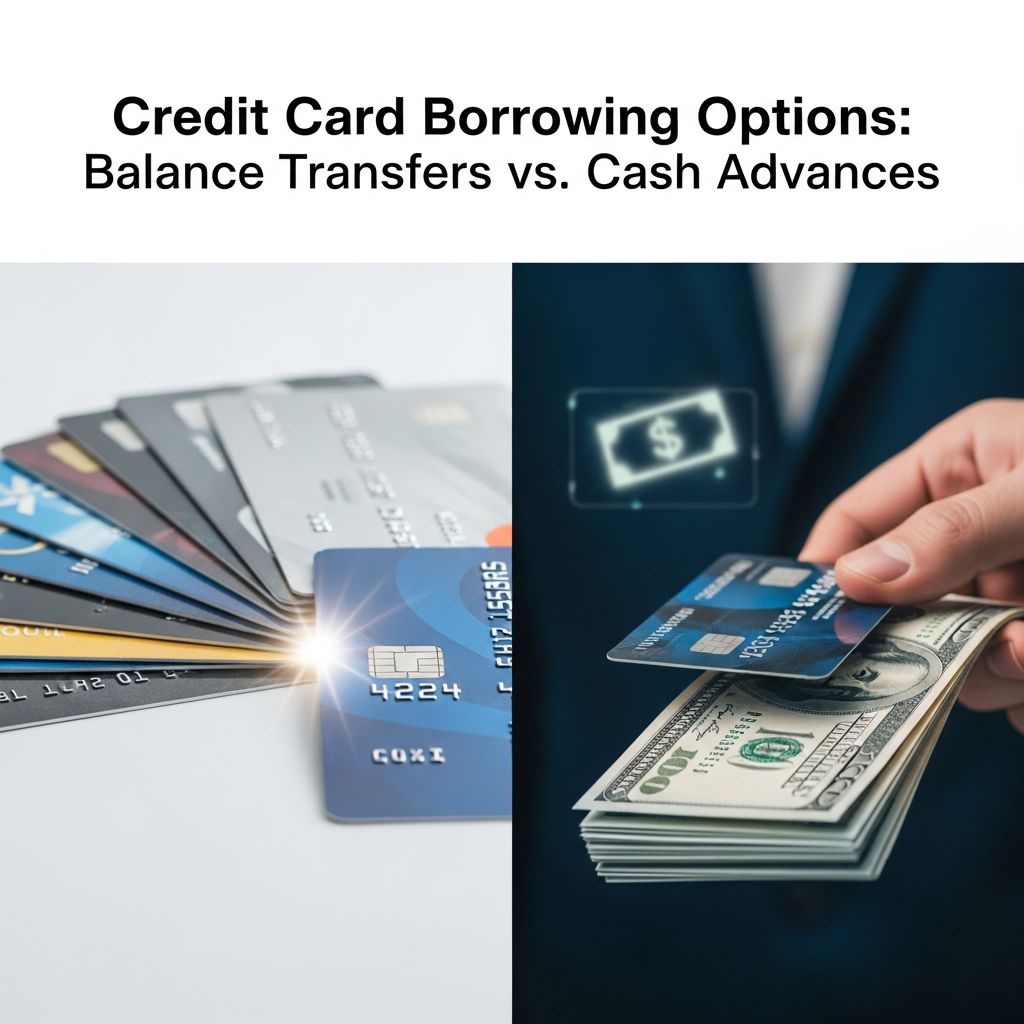 Explore the critical differences between balance transfers and cash advances to make smarter credit decisions.