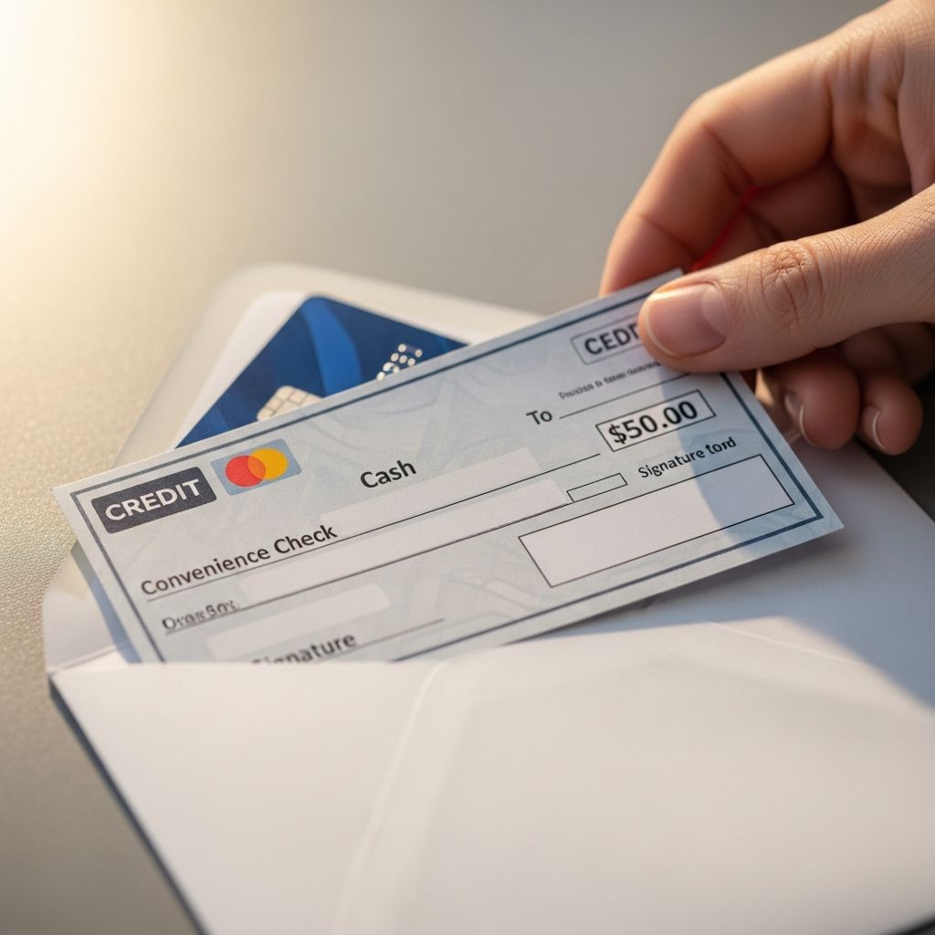 Credit Card Convenience Checks: Safe to Use? Discover the hidden risks and benefits of those credit card checks arriving in your mailbox and decide if they're worth cashing.