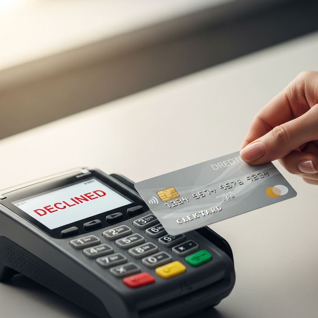 Discover why your credit card gets declined and master quick fixes to regain spending power without stress or delays.