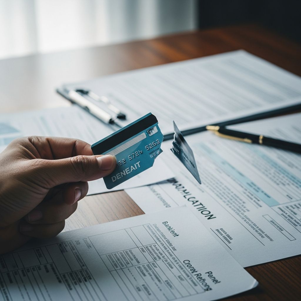 Discover why credit card applications fail and master the strategies to rebound stronger for future approvals.