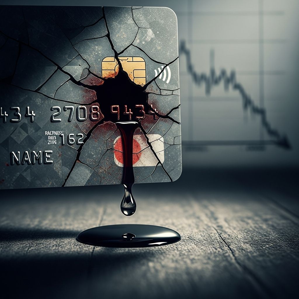 Understand the cascading financial penalties and legal risks of abandoning credit card obligations.