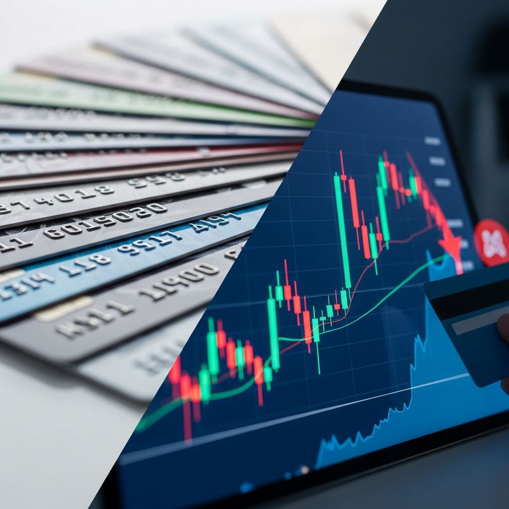 Explore indirect methods to invest stocks using credit cards and understand the financial implications.