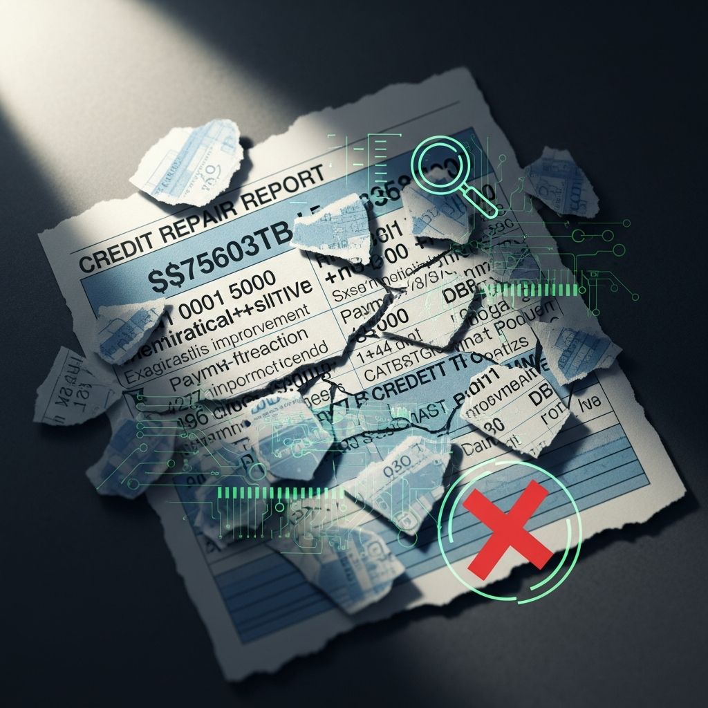 Unmask the dangers of shady credit repair firms using fake police reports to deceive consumers and harm credit profiles.