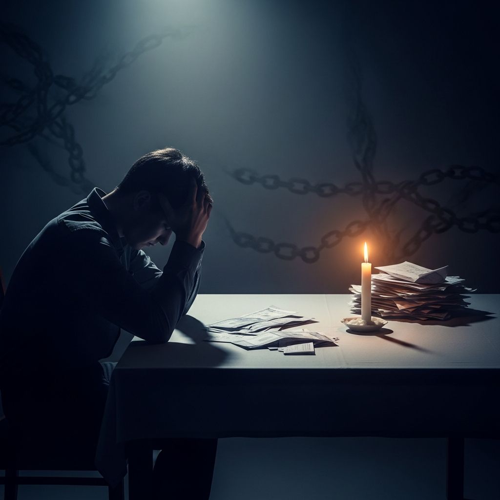 Explore how mounting debts fuel anxiety, depression, and a vicious cycle of financial and emotional distress that affects millions worldwide.