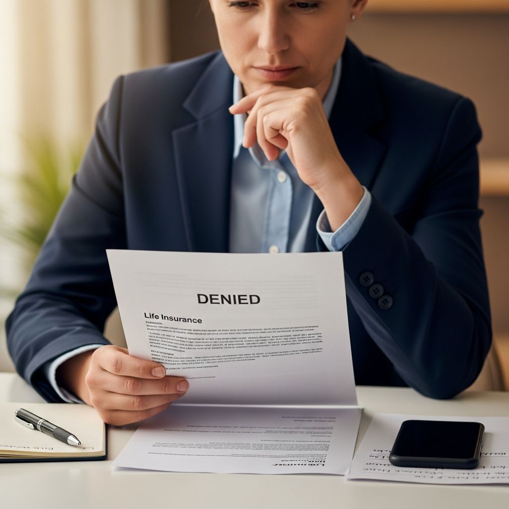 Facing a life insurance denial? Discover actionable strategies to understand reasons, appeal decisions, and secure alternative coverage options effectively.