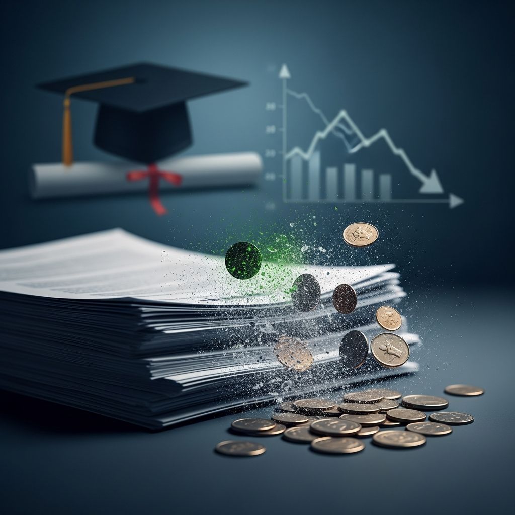 Explore if bankruptcy can eliminate student debt, the undue hardship test, new DOJ processes, and steps for federal vs. private loans.