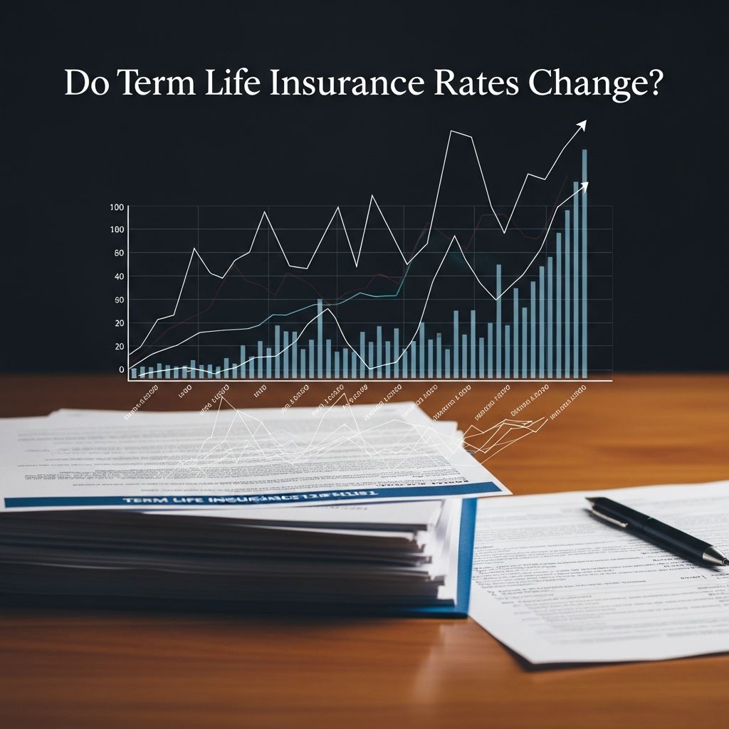 Discover when and why term life insurance premiums stay level or rise, plus tips to secure stable coverage for your family's future.