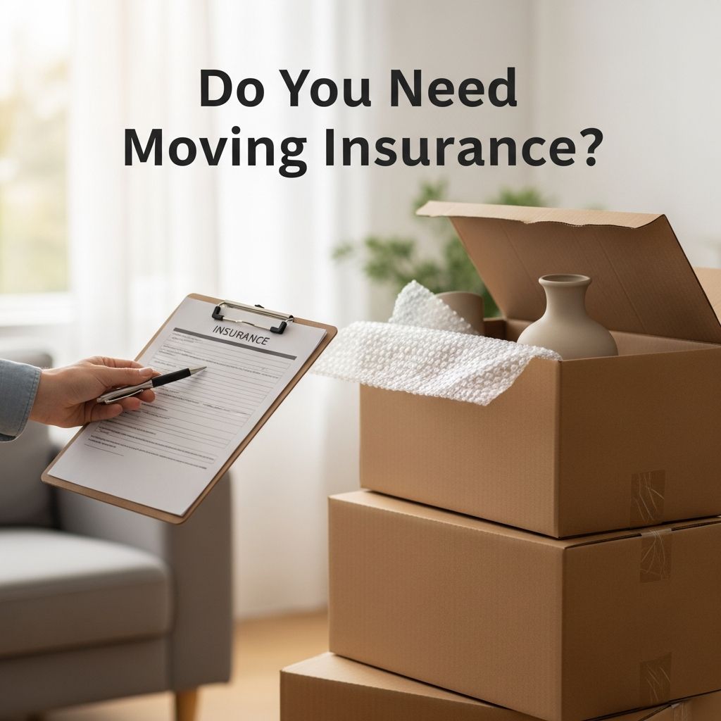 Explore moving insurance options to safeguard your belongings during relocation and make informed coverage decisions.