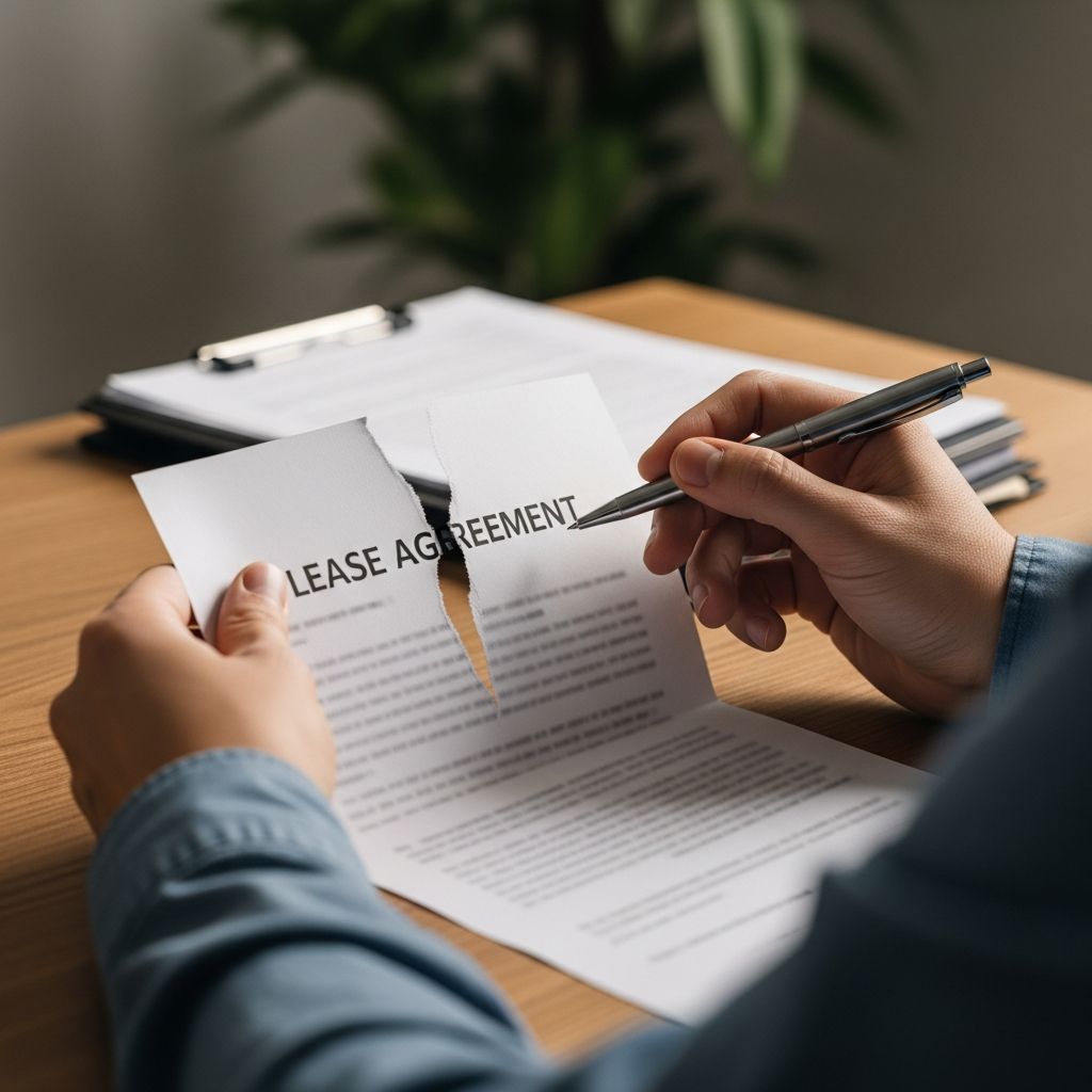 Discover legal ways to exit your apartment or house lease ahead of schedule without facing heavy financial penalties.