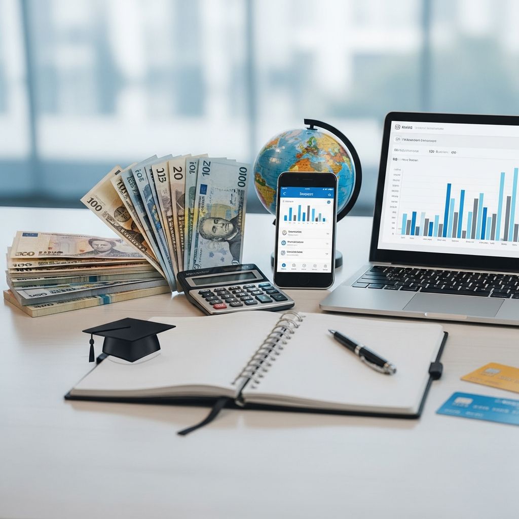 Master budgeting, banking, and saving strategies to thrive financially while studying abroad in the US.