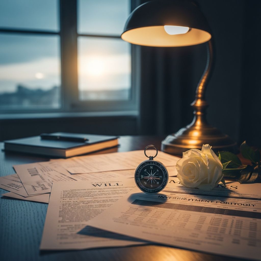 Navigate grief with confidence: essential steps to secure your financial stability after losing your spouse.