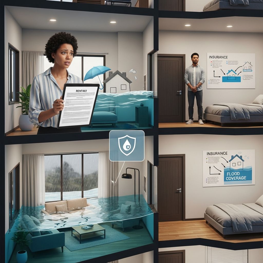 Discover why standard renters insurance excludes floods and how to secure separate protection for your belongings against water disasters.