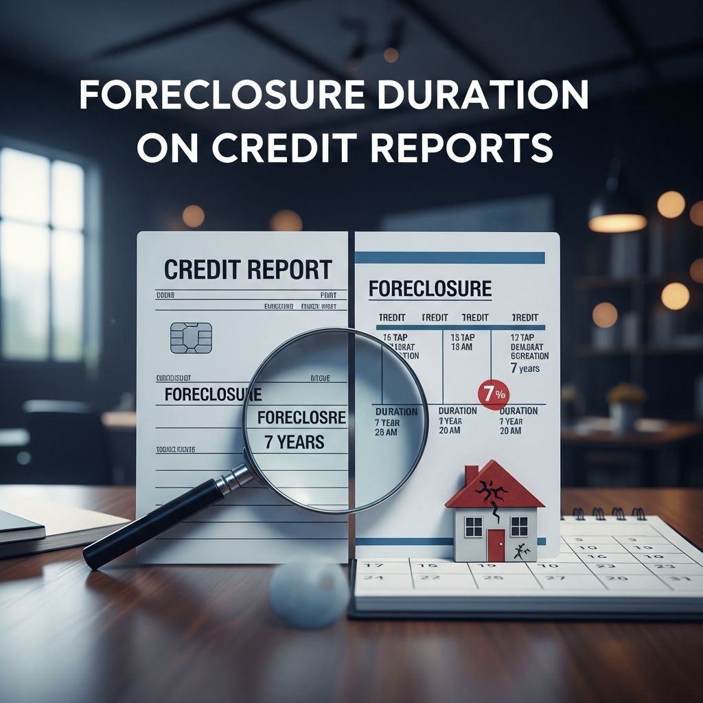 Discover how long a foreclosure lingers on your credit history and proven strategies to rebuild your financial standing effectively.