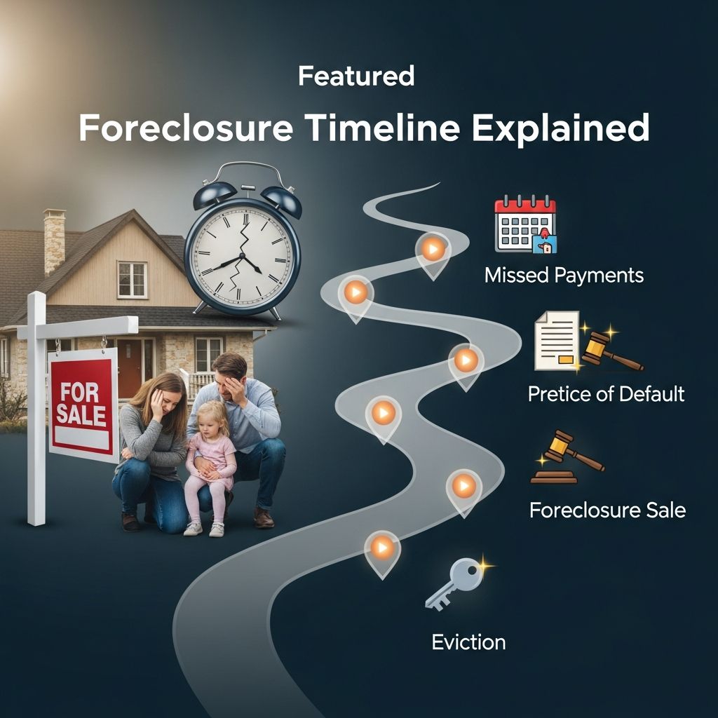 Foreclosure Timeline Explained Navigate the foreclosure process with a clear understanding of timelines, state variations, and strategies to protect your home and credit.