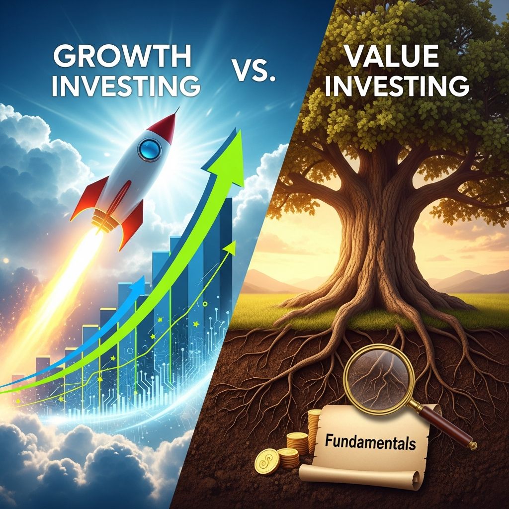 Discover the key differences between growth and value investing strategies to build a portfolio that matches your financial goals and risk tolerance.