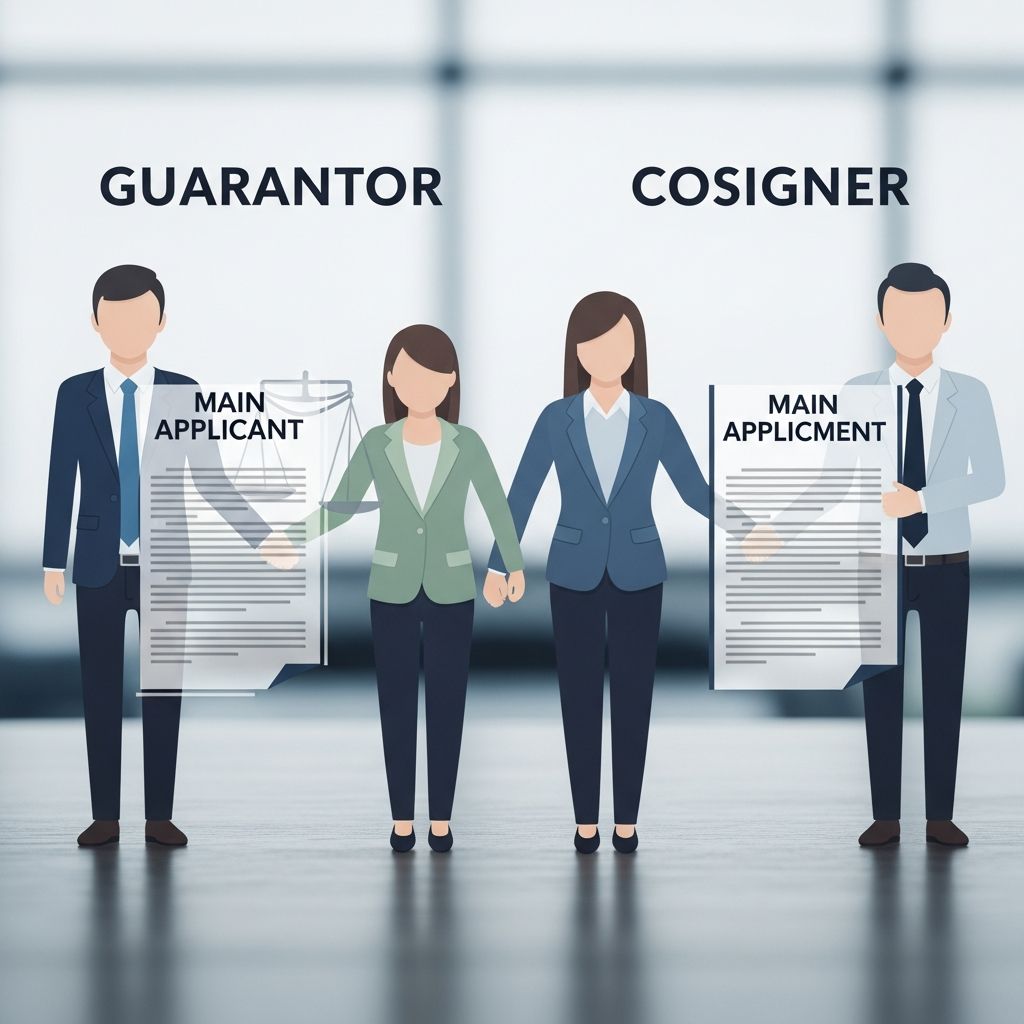 Understand the critical distinctions between guarantors and cosigners to make informed choices for loans, rentals, and leases.