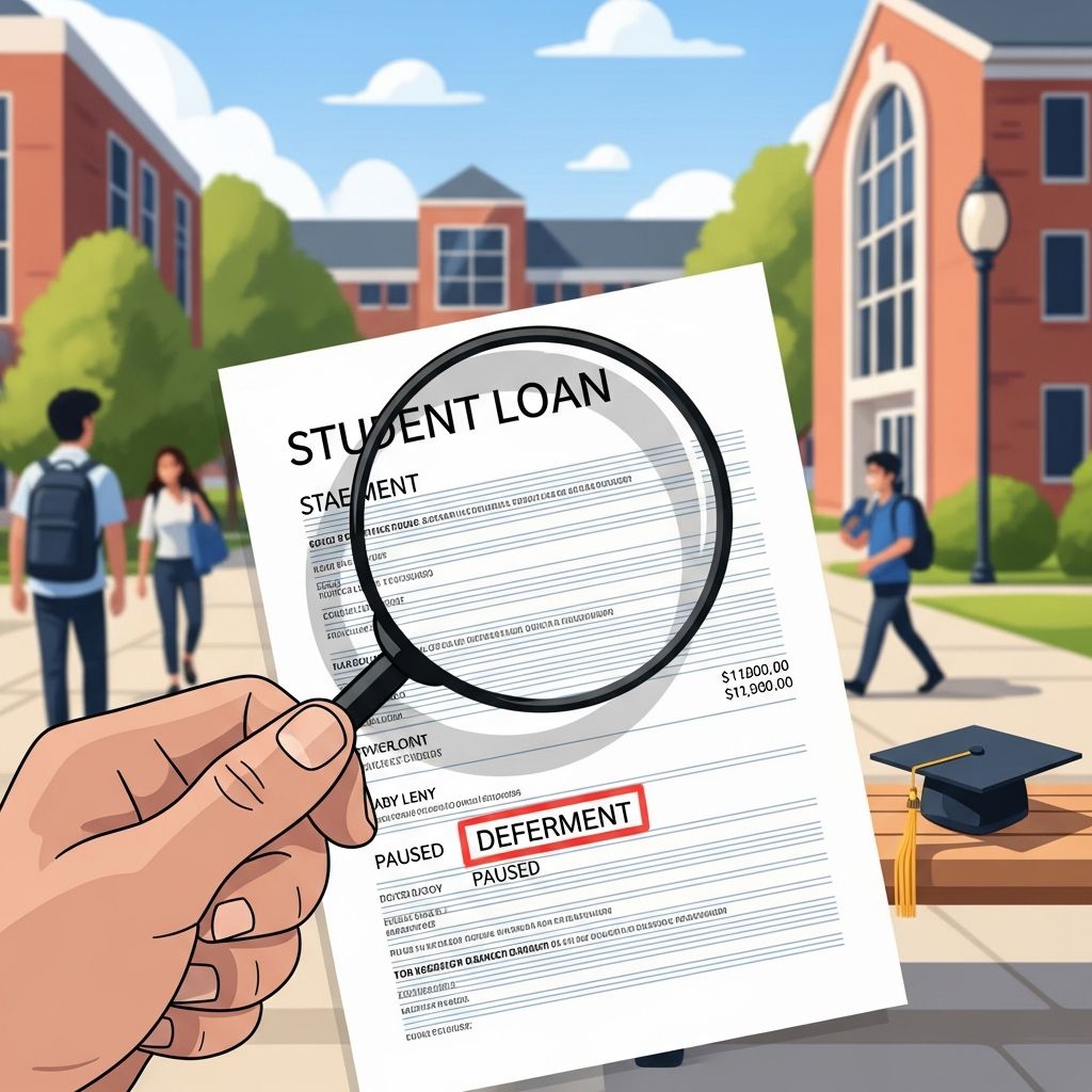 Discover how to pause federal and private student loan payments through deferment options tailored to your life circumstances.