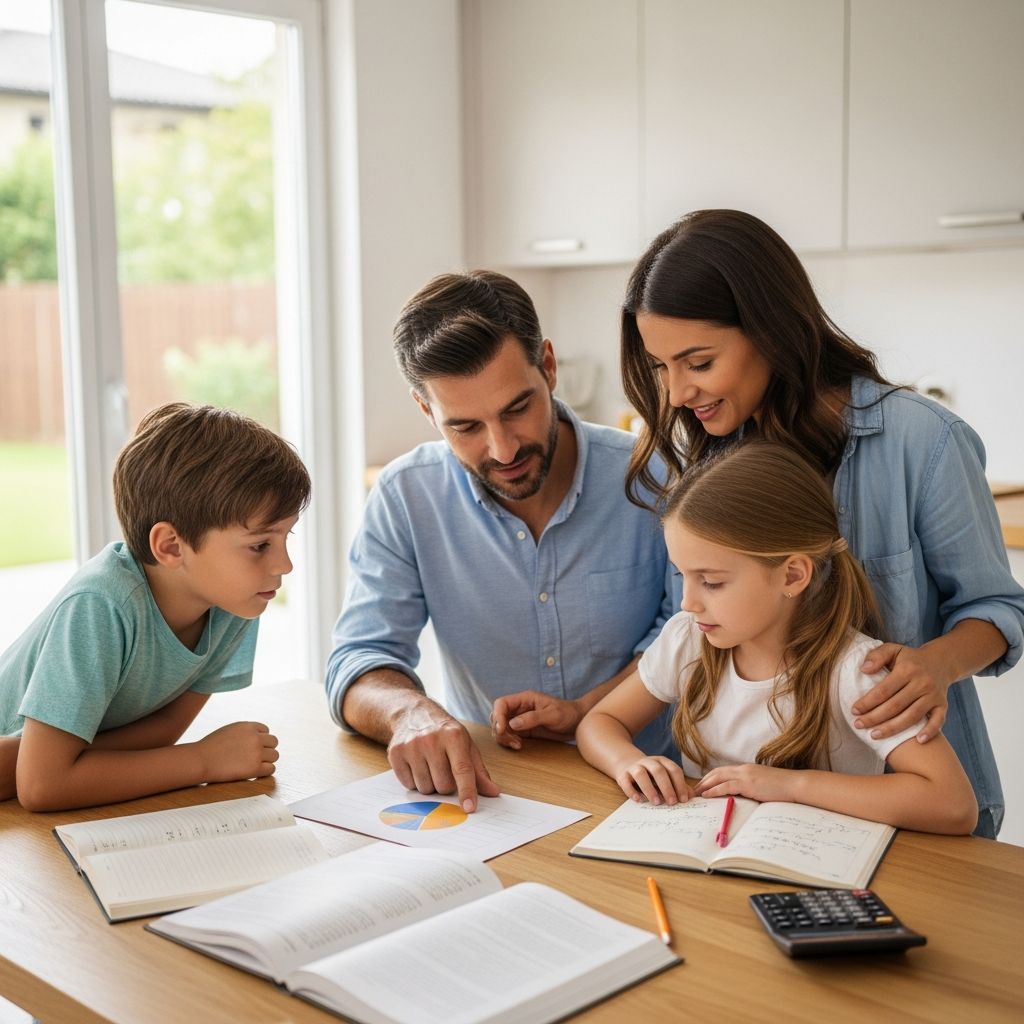 Practical strategies for parents to openly discuss financial hardships with children, fostering resilience and financial literacy without causing undue stress.