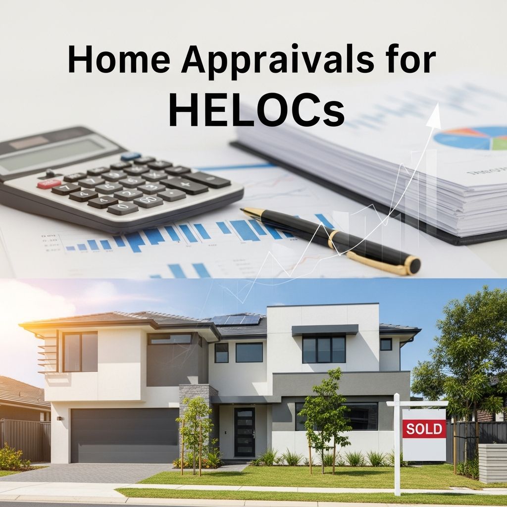 Understanding appraisal requirements, costs, and alternatives for HELOC approval