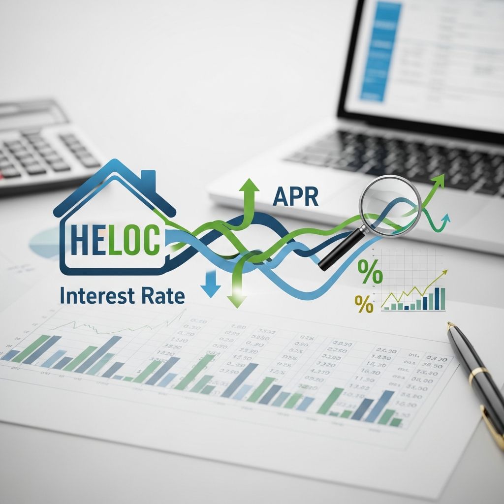 Learn how HELOC APRs work and what factors influence your borrowing costs